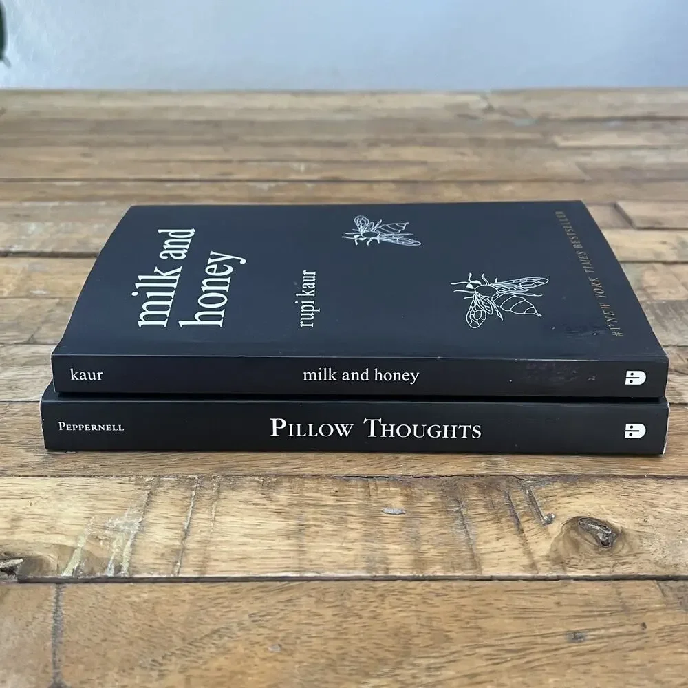 Milk and Honey & Pillow Thoughts Paperback Poetry Books